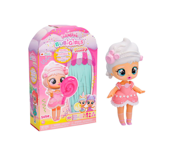 Игровой набор с куклой Малышка Баби Сьюзи Bubiloons 906211IM в ассортименте