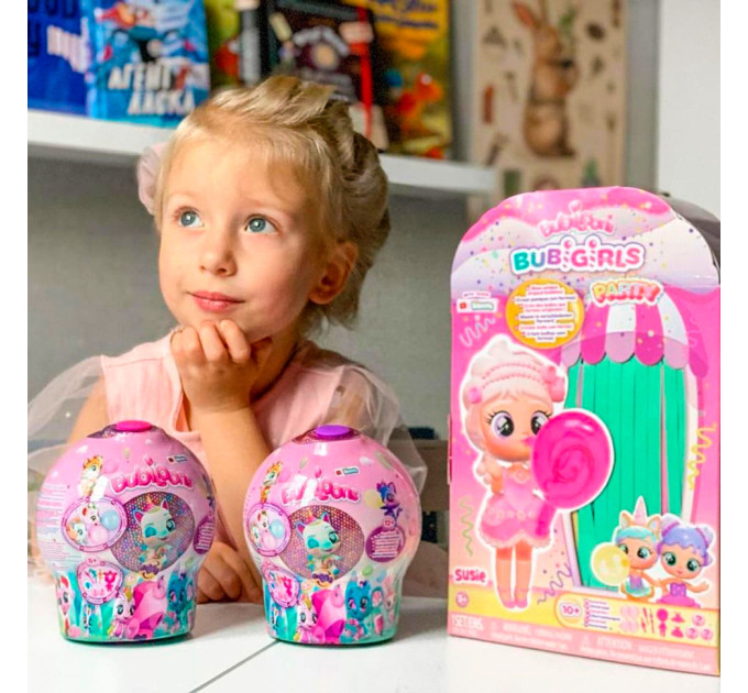 Игровой набор с куклой Малышка Баби Сьюзи Bubiloons 906211IM в ассортименте