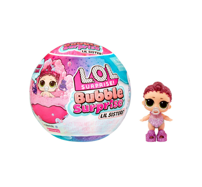 Игровой набор с куклой "Сестрички" L.O.L. SURPRISE! 119791  серии Color Change Bubble Surprise