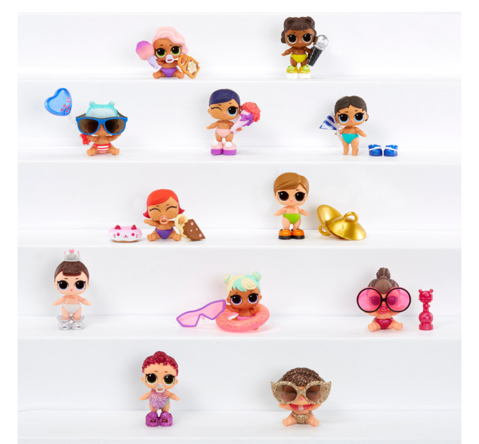 Игровой набор с куклой "Сестрички" L.O.L. SURPRISE! 119791  серии Color Change Bubble Surprise