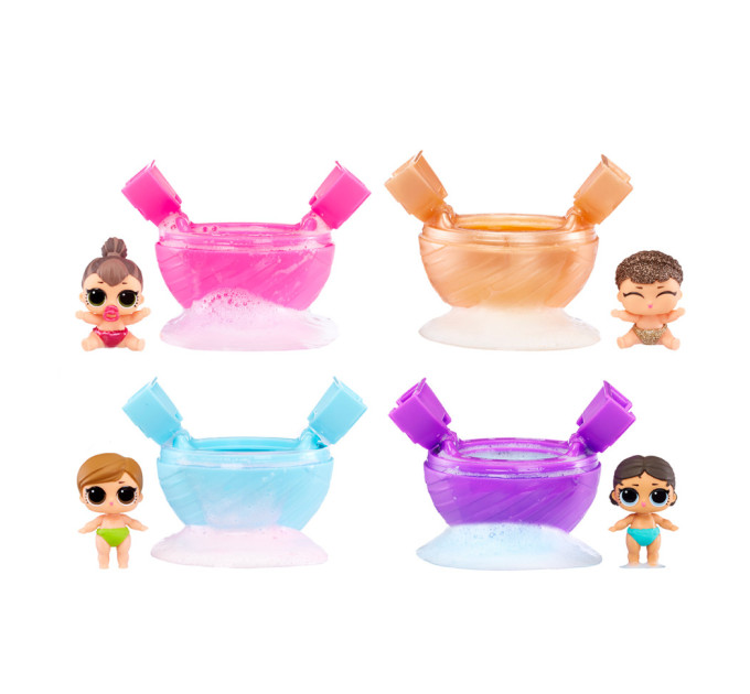 Игровой набор с куклой "Сестрички" L.O.L. SURPRISE! 119791  серии Color Change Bubble Surprise