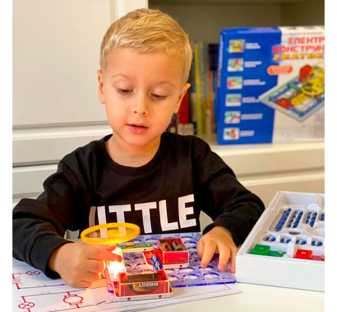 Электронный конструктор Знаток ZNATOK REW-K003, 180 схем