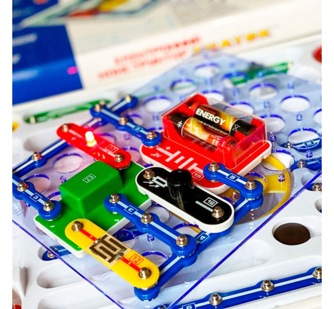 Электронный конструктор Знаток ZNATOK REW-K003, 180 схем