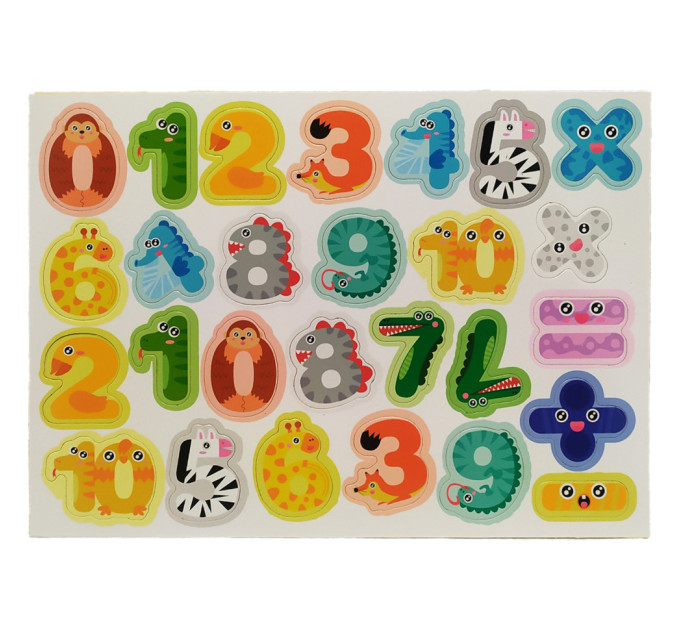 Деревянная Логическая игра "Математика" 58602