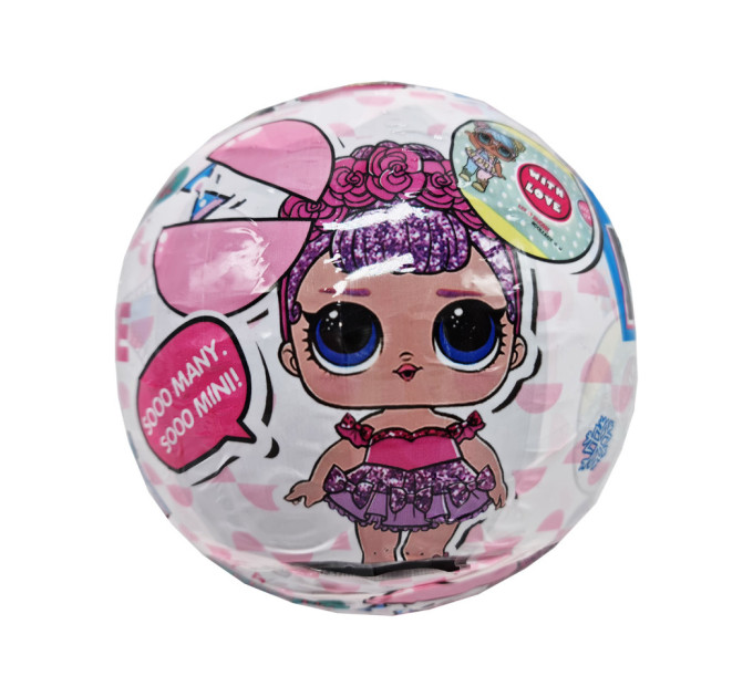 Дитяча лялька LOL AA-1651 MINI WITH LOVE у кулі