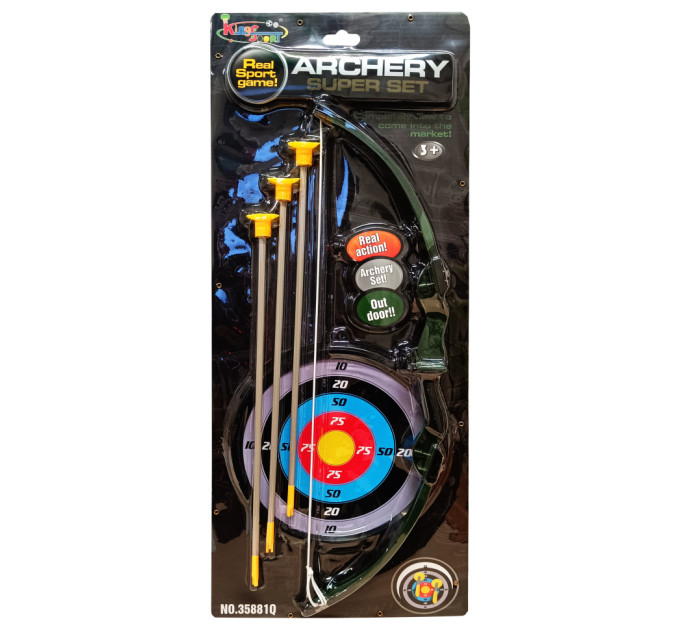 Ігровий набір Цибуля та стріли M 1396 на присосках, мішень