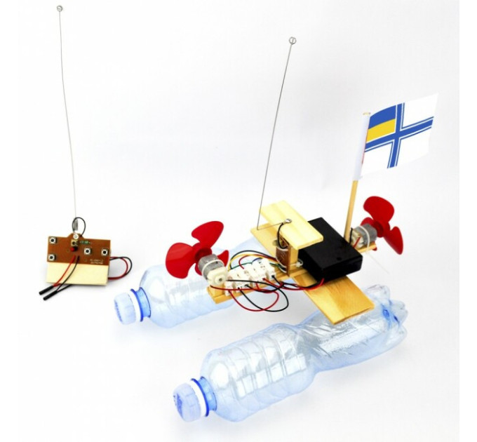 Електромеханічний конструктор Морський дрон 149272 з пультом керування