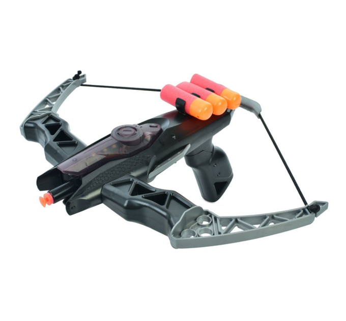 Детский игровой "Арбалет" 6195, 37 см, звук, свет, мягкие пули