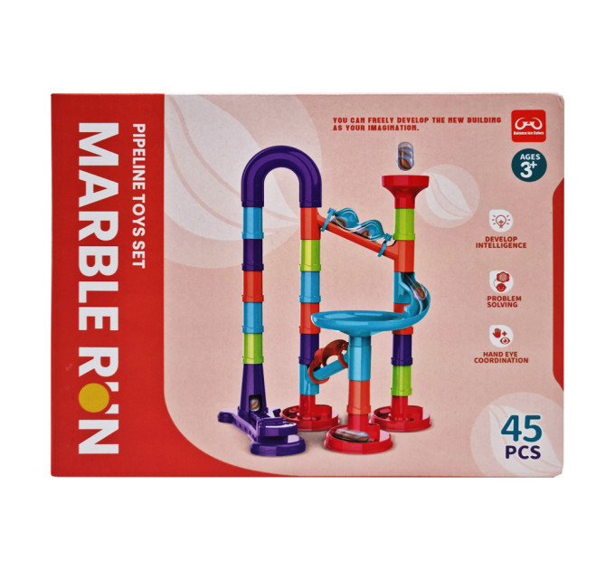 Конструктор "Трек с шариками" GJH-S01 Marble Run 45 деталей
