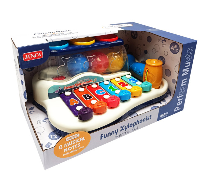 Дитячий ксилофон "Funny" з молотком RJ2883