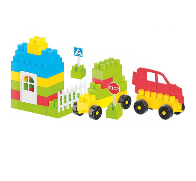 Детский Конструктор "Техно 0" 0328TXK 44 детали