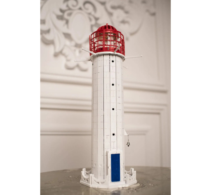 Конструктор дерев'яний 3D маяк Воронцовський (Україна, Одеса) TMP-005, 99 деталей