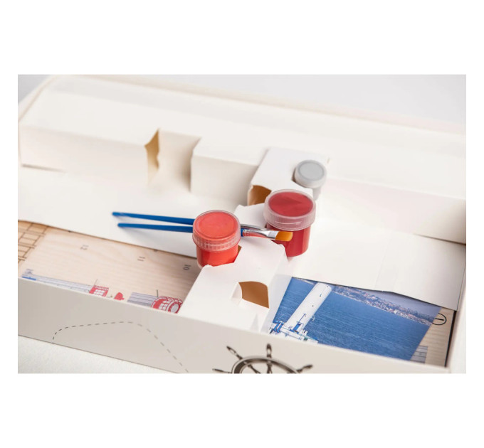 Конструктор деревянный 3D маяк Свортулофт (Исландия) TMP-009, 73 детали