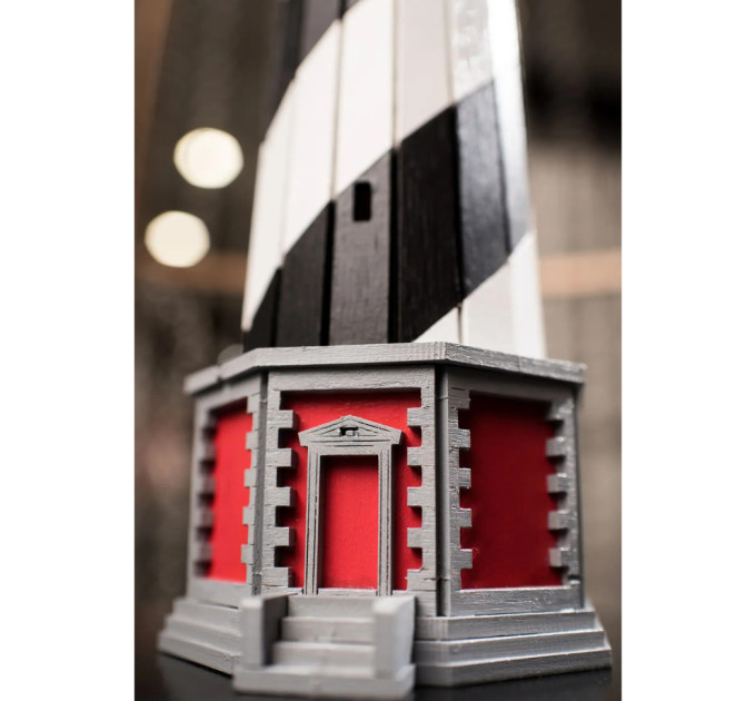 Конструктор деревянный 3D маяк Гаттерас (США) TMP-010, 88 деталей