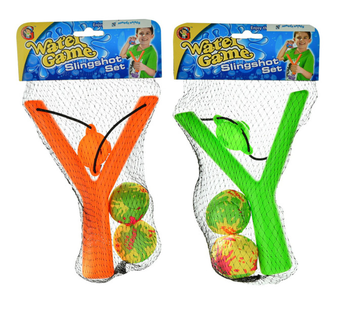 Детская Pогатка YG17Y 2 мячика мягких