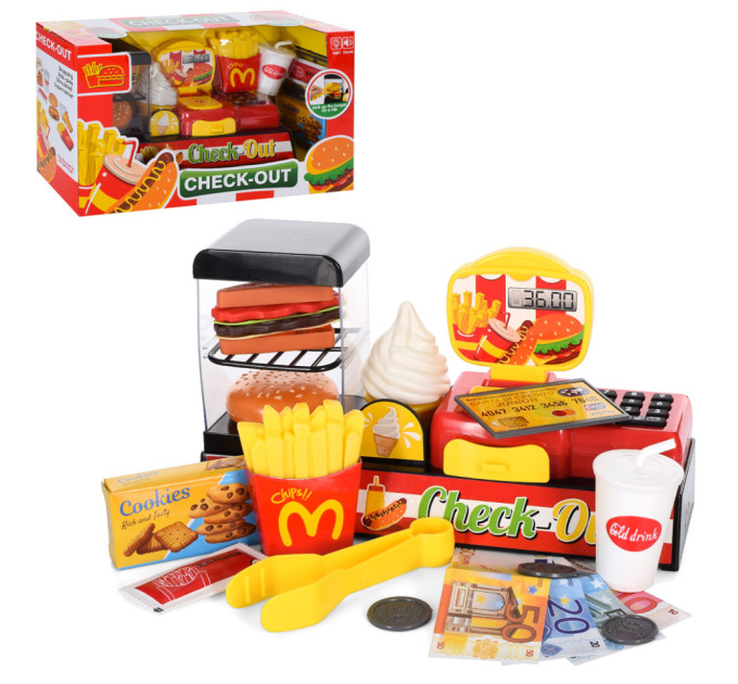 Игровой набор Магазин Фастфуд 35624 со светом