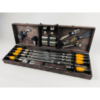 Подарочный набор на 30 предметов в кейсе из фанеры