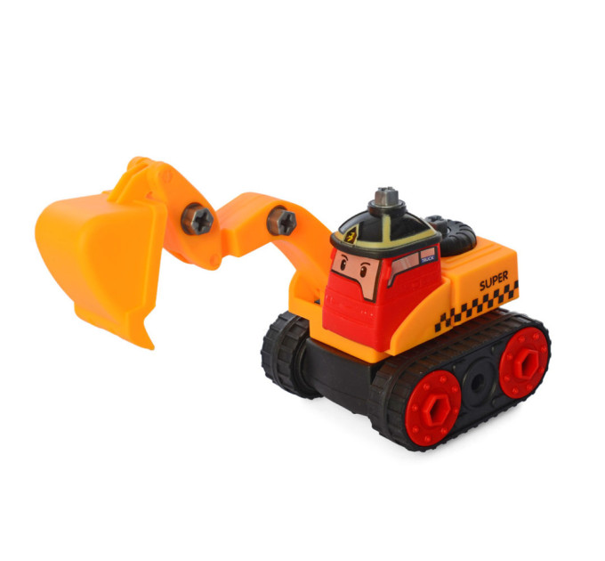 Детский конструктор Транспорт Робокар Поли JD1899-14A с отверткой