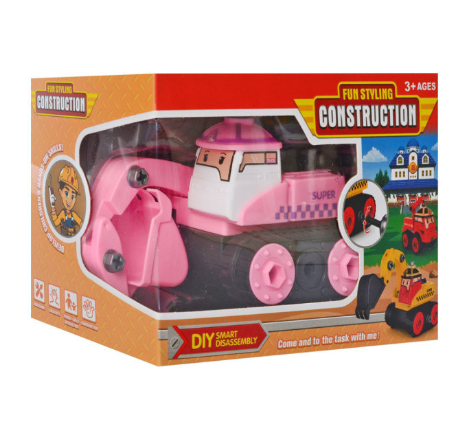 Детский конструктор Транспорт Робокар Поли JD1899-14A с отверткой