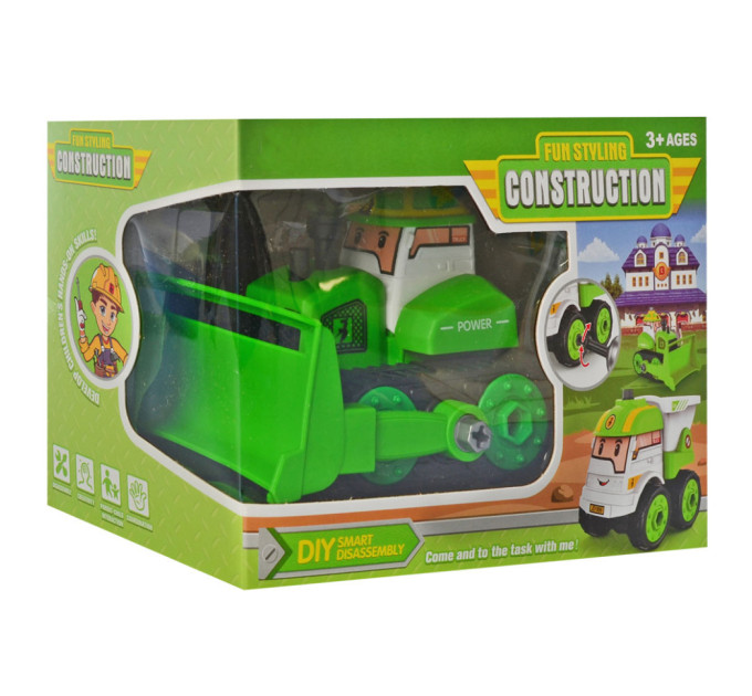 Детский конструктор Транспорт Робокар Поли JD1899-14A с отверткой