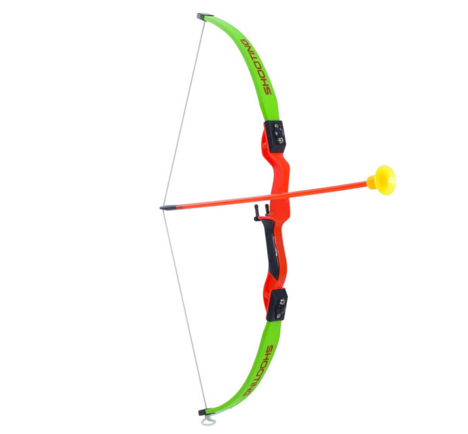 Игрушечный лук М 0009, 3 стрелы на присосках, колчан