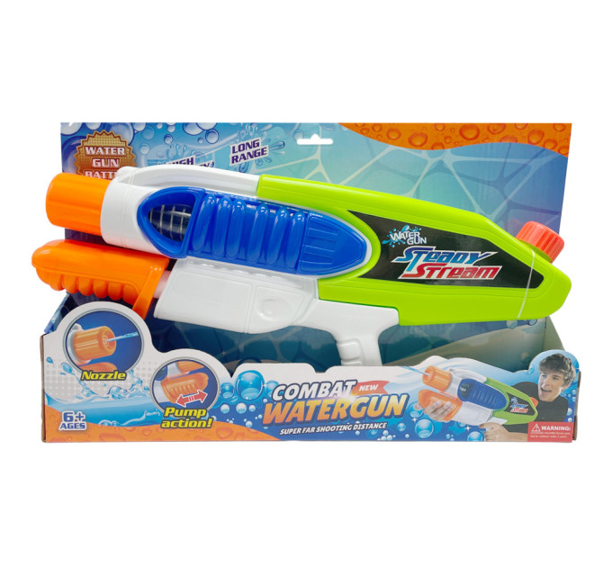 Игровой водяной бластер M72-A с насосом