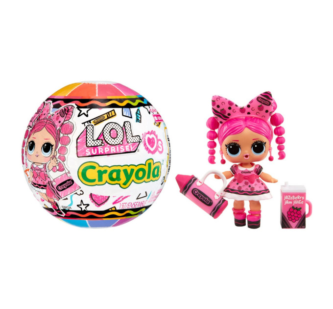 Игровой набор с куклой L.O.L. Surprise! 505259 серии Loves Crayola