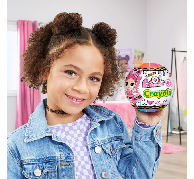 Игровой набор с куклой L.O.L. Surprise! 505259 серии Loves Crayola