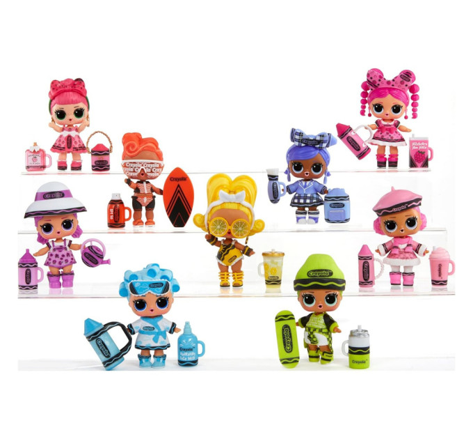 Игровой набор с куклой L.O.L. Surprise! 505259 серии Loves Crayola
