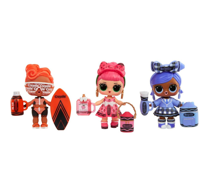 Игровой набор с куклой L.O.L. Surprise! 505259 серии Loves Crayola