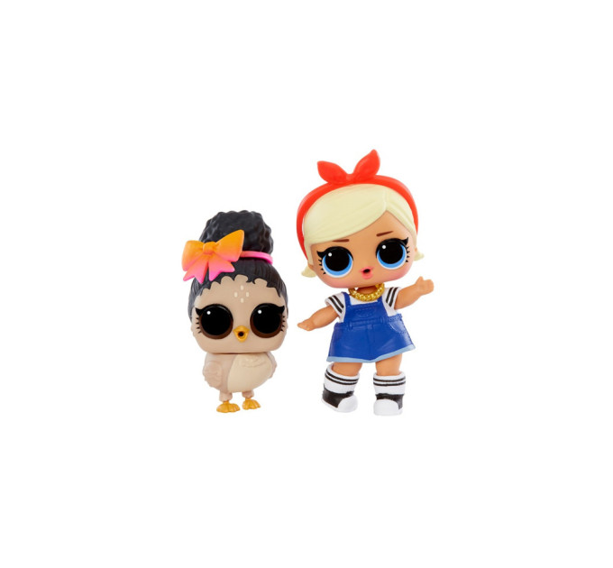 Набор игровых фигурок L.O.L. Surprise! 987833 серии "OPP Tot + Pet" - ШОРТИ И ФОКСИ