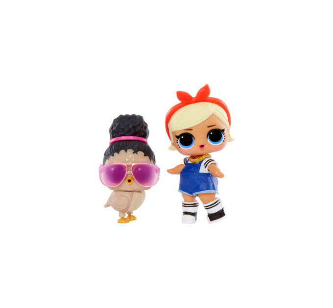 Набор игровых фигурок L.O.L. Surprise! 987833 серии "OPP Tot + Pet" - ШОРТИ И ФОКСИ