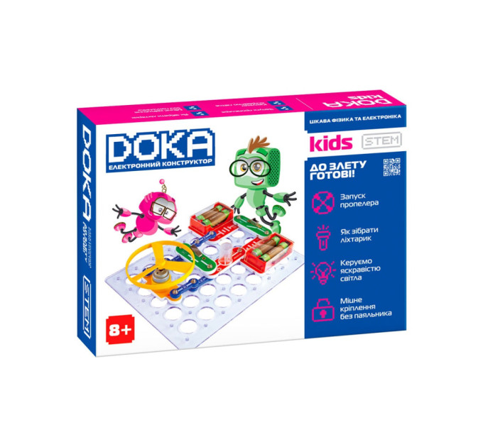 Электронный конструктор "К взлету готовы" DOKA D70702 свет