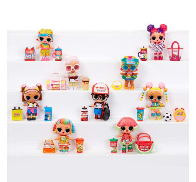 Ігровий набір з лялькою Haribo-сюрприз L.O.L. Surprise! 119913 серії Loves Mini Sweets HARIBO