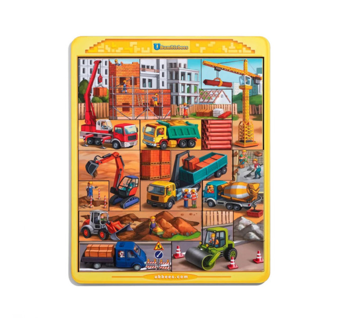 Деревянный тетрис большой "Строительная площадка" (ПСД127) PSD127