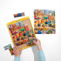 Деревянный тетрис большой "Строительная площадка" (ПСД127) PSD127