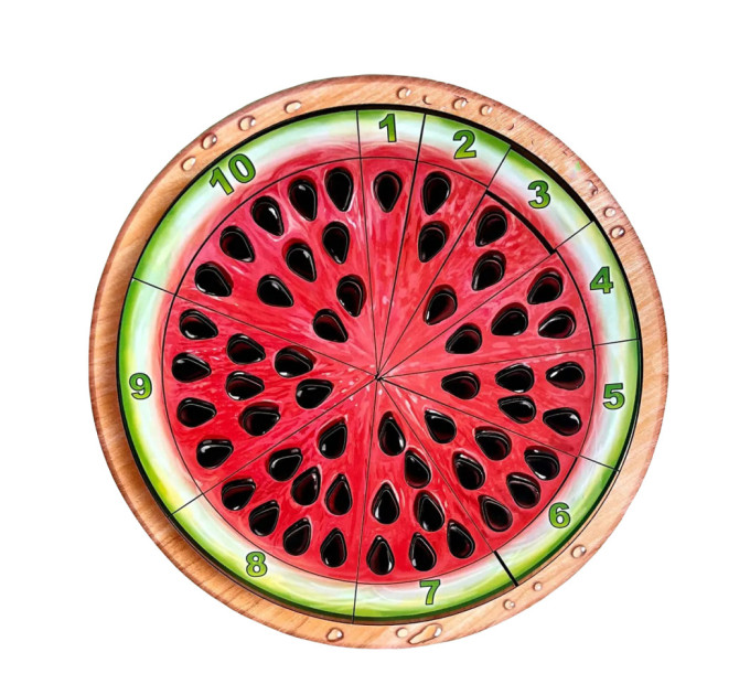 Деревянный пазл-сортер "Арбуз - 2" (ПСД171) PSD171