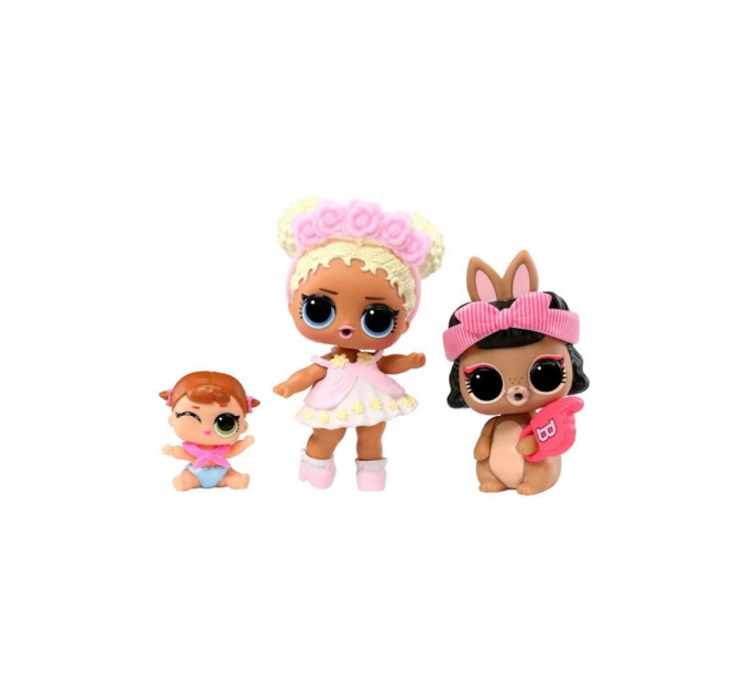 Набор игровых фигурок Флаувер Чайлд, Шорт Стоп Хо L.O.L. Surprise! серии 987871 "OPP Tot+Pet+Lil"