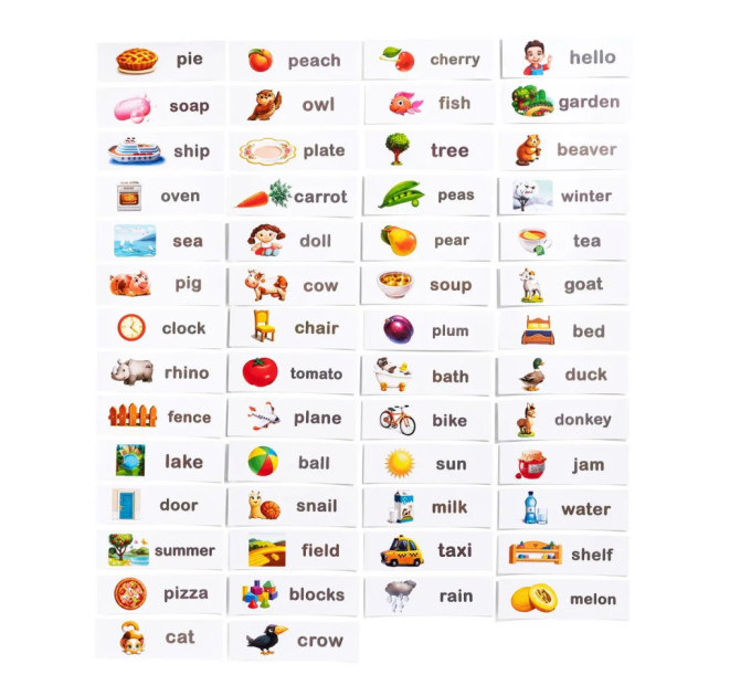 Розвиваючий планшет для читання "Англійська мова" (ПСД254) PSD254