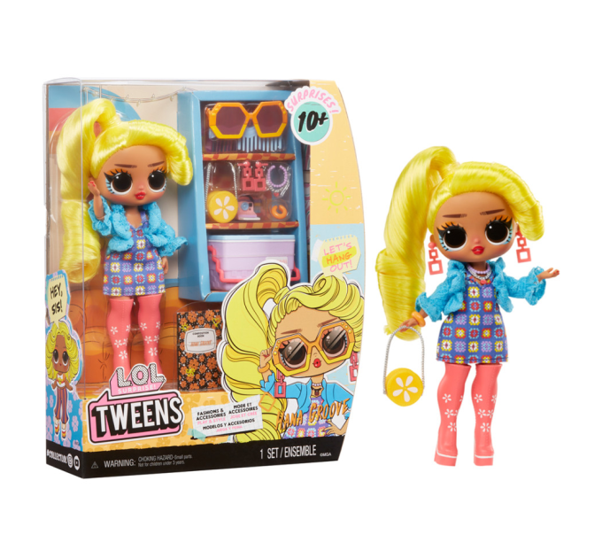 Ігровий набір із лялькою "Ханна Грув" L.O.L. Surprise! 591658 серії "Tweens Core" з аксесуарами