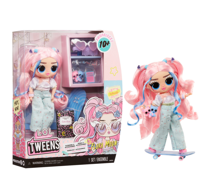 Игровой набор с куклой "Флора Мун" L.O.L. Surprise! 591665 серии "Tweens Core" с аксессуарами