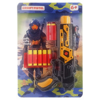 Детский игрушечный пистолет «М 65» 932GG(Yellow) стреляет мягкими поролоновыми пулями Детский игрушечный пистолет «М 65» 932GG(Yellow) стреляет мягкими поролоновыми пулями