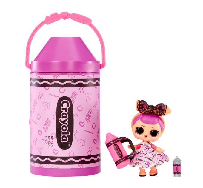 Ігровий набір з лялькою Цвітнашки L.O.L. Surprise! 505273 серії "Crayola" з аксесуарами