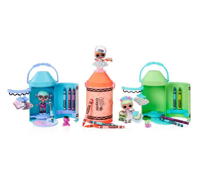 Ігровий набір з лялькою Цвітнашки L.O.L. Surprise! 505273 серії "Crayola" з аксесуарами