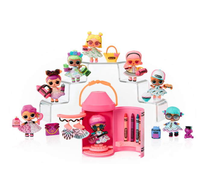 Ігровий набір з лялькою Цвітнашки L.O.L. Surprise! 505273 серії "Crayola" з аксесуарами