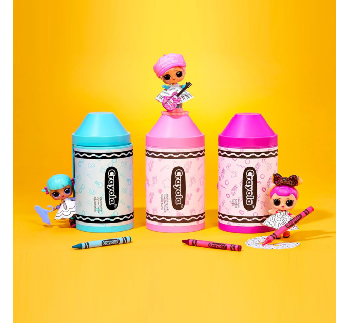 Ігровий набір з лялькою Цвітнашки L.O.L. Surprise! 505273 серії "Crayola" з аксесуарами