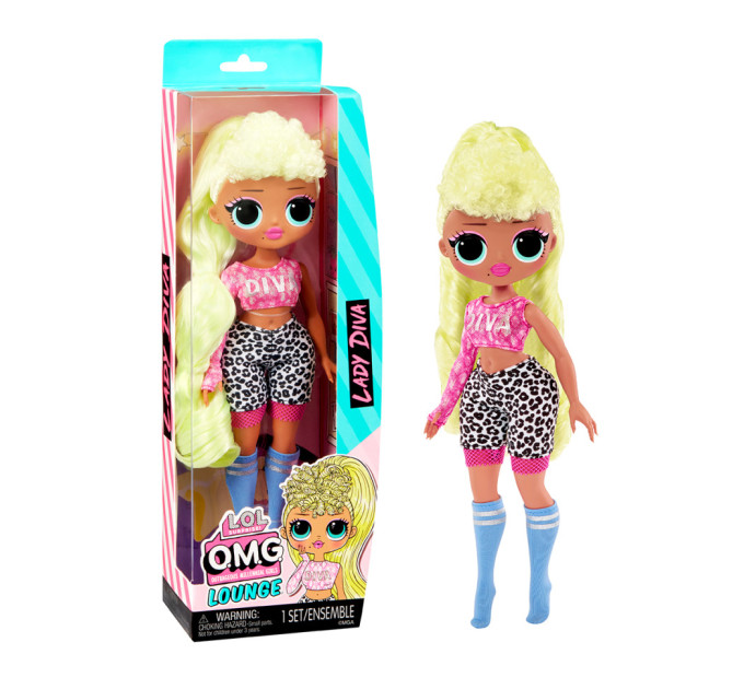 Лялька дитяча Леді Діва L.O.L. Surprise! 985877 серії "OPP OMG" з аксесуарами