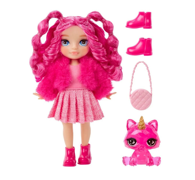 Ігровий набір з лялькою "Манджету" Rainbow High 531180 серії "Littles" з аксесуарами