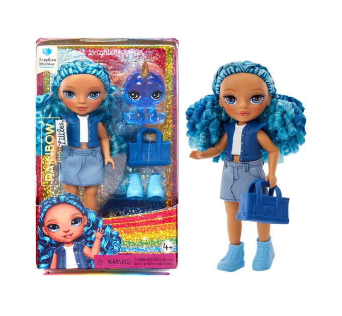 Ігровий набір з лялькою "Сапфіра" Rainbow High 531197 серії "Littles" з аксесуарами