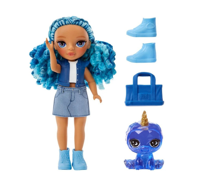 Ігровий набір з лялькою "Сапфіра" Rainbow High 531197 серії "Littles" з аксесуарами